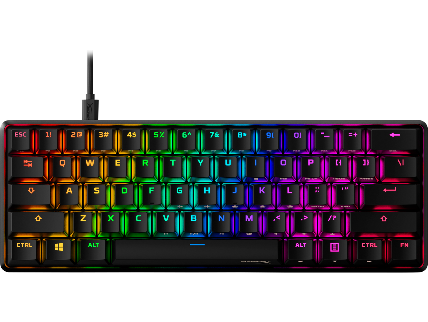HyperX 60 Alloy Origins AQU Gaming Keyboard