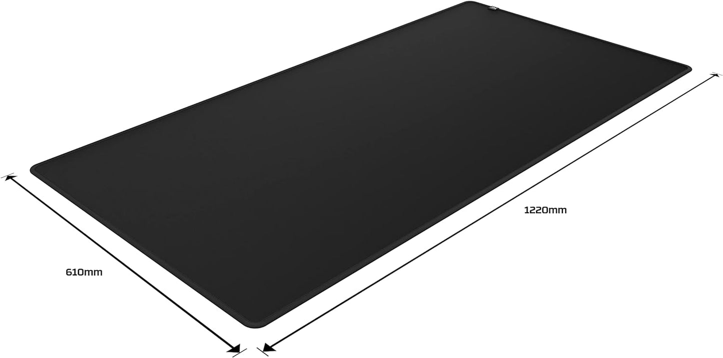 HyperX Pulsefire Mat – Gaming Mouse Pad – 2XL – Precise Cloth Surface – Anti-fray Flush Stitching – Non-Slip Rubber Base