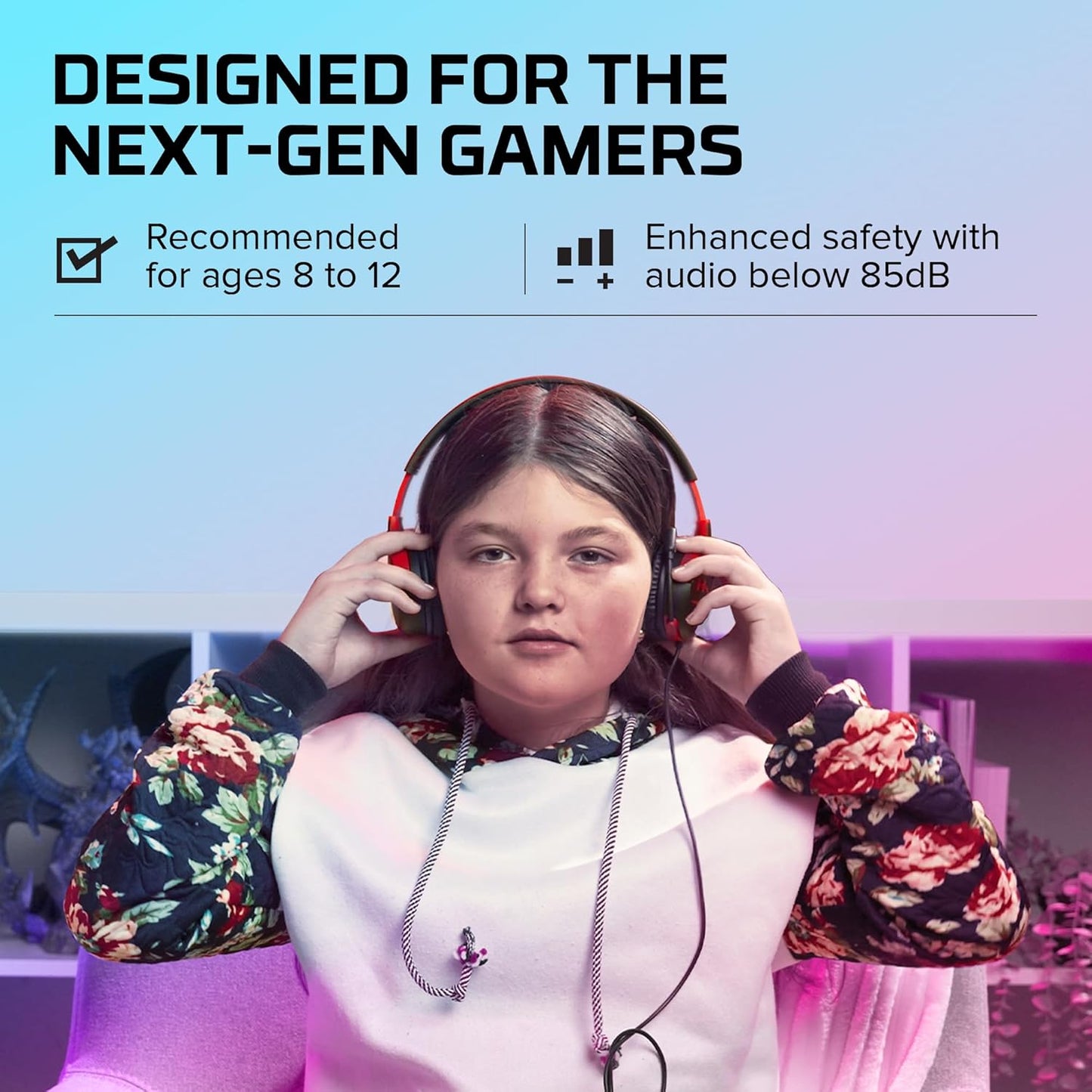 HyperX Cloud Mini Gaming Headset - Black/Red