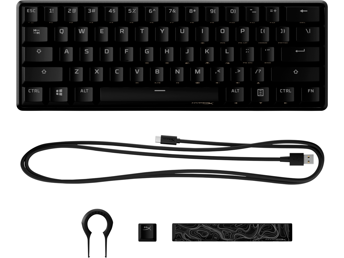 HyperX 60 Alloy Origins AQU Gaming Keyboard
