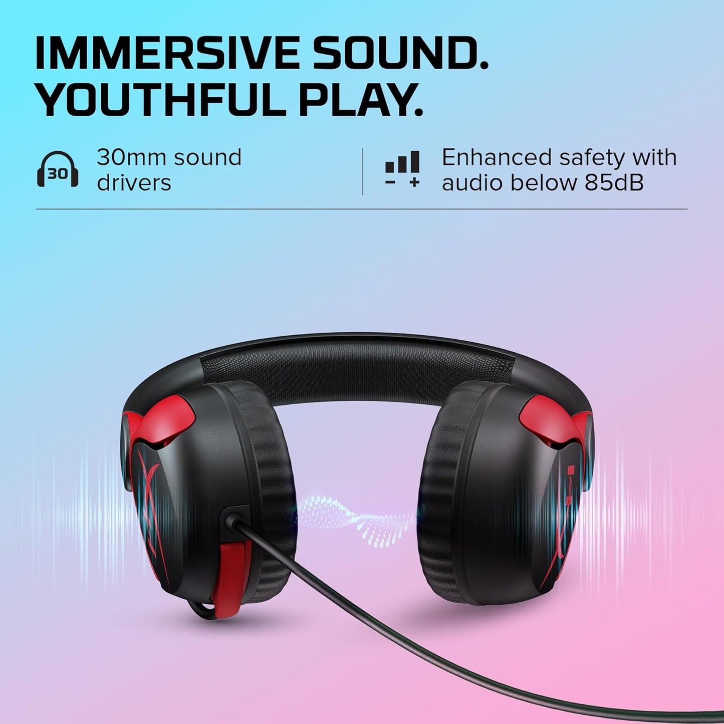 HyperX Cloud Mini Gaming Headset - Black/Red
