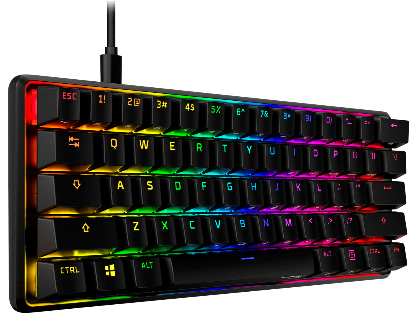 HyperX 60 Alloy Origins AQU Gaming Keyboard