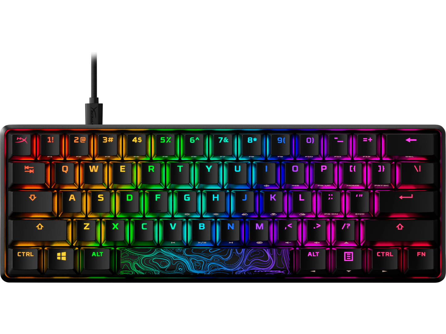 HyperX 60 Alloy Origins AQU Gaming Keyboard