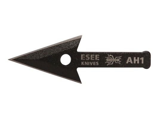 ESEE Arrowhead Point, Black Powder Coated, Clamshell Packaged
