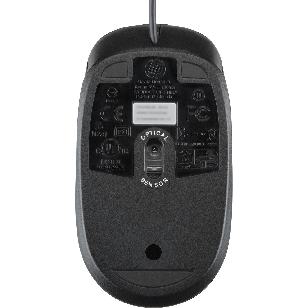 HP 2.9M USB Wired Mouse