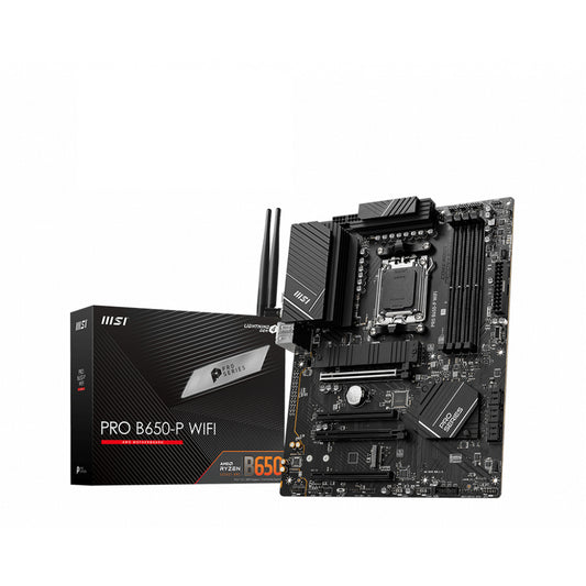 MSI B650-P WIFI Desktop Motherboard - AMD B650 Chipset - Socket AM5 - ATX