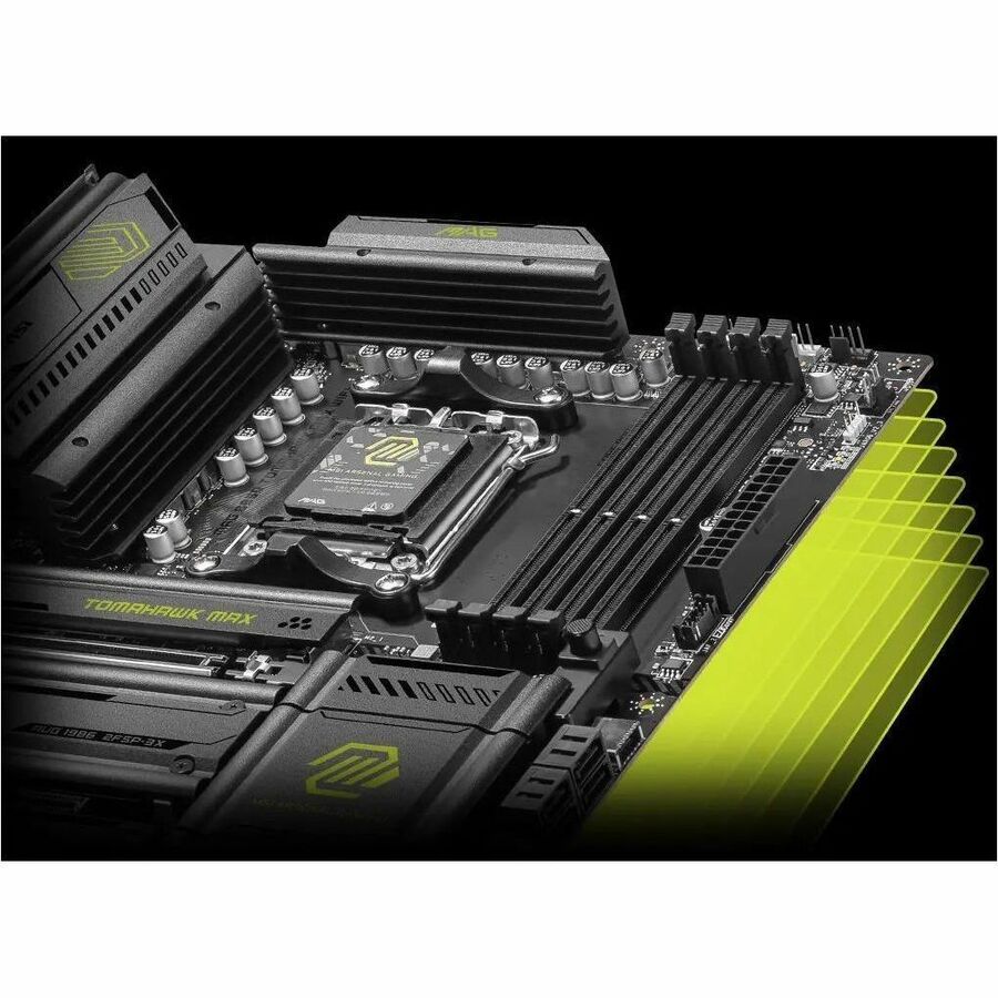 MSI MAG B850 TOMAHAWK MAX WIFI Gaming Desktop Motherboard - AMD B850 Chipset - Socket AM5 - ATX