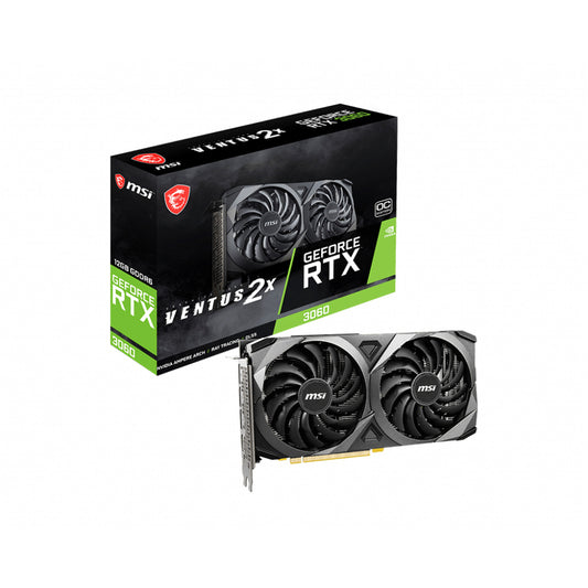MSI NVIDIA GeForce RTX 3060 Graphic Card - 12 GB GDDR6