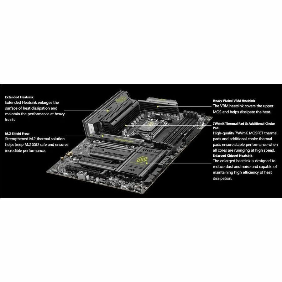 MSI MAG B850 TOMAHAWK MAX WIFI Gaming Desktop Motherboard - AMD B850 Chipset - Socket AM5 - ATX