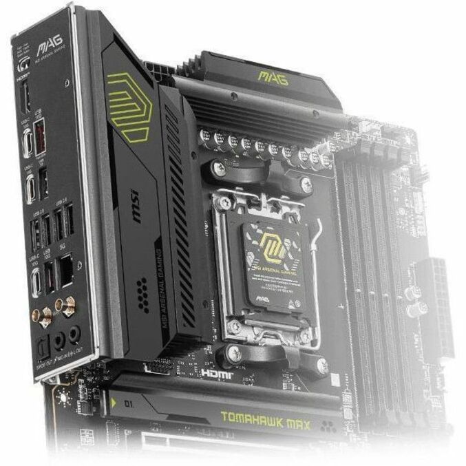 MSI MAG B850 TOMAHAWK MAX WIFI Gaming Desktop Motherboard - AMD B850 Chipset - Socket AM5 - ATX