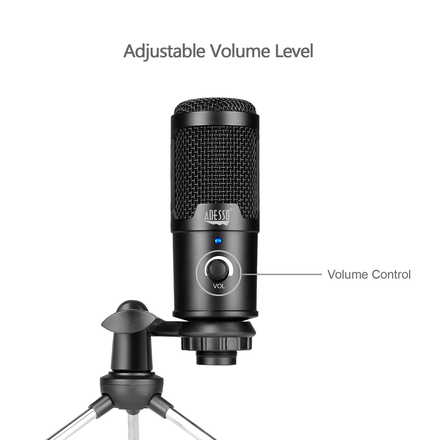 Adesso M4 Wired Condenser Microphone