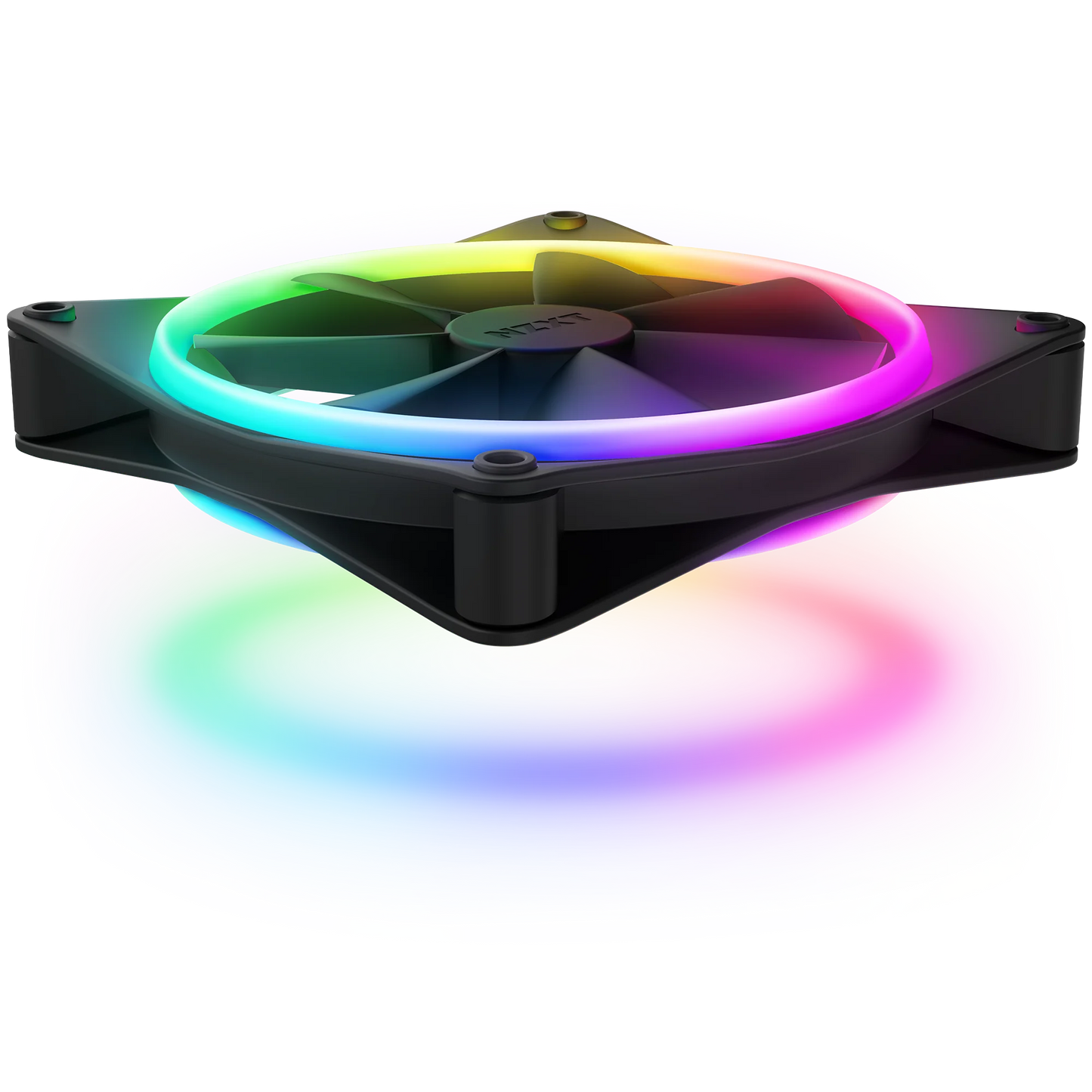 NZXT F140 RGB Duo 140mm PC Fan (Black)