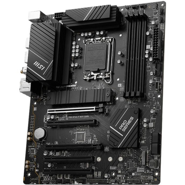 MSI Pro B760-P WIFI DDR4 Gaming Desktop Motherboard