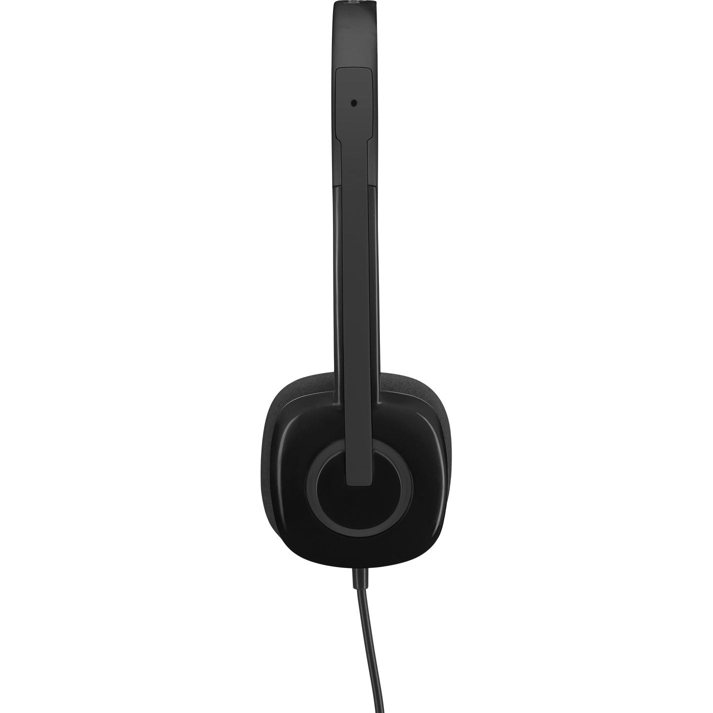 Logitech H151 Stereo Headset with Rotating Boom Mic (Black) - Stereo