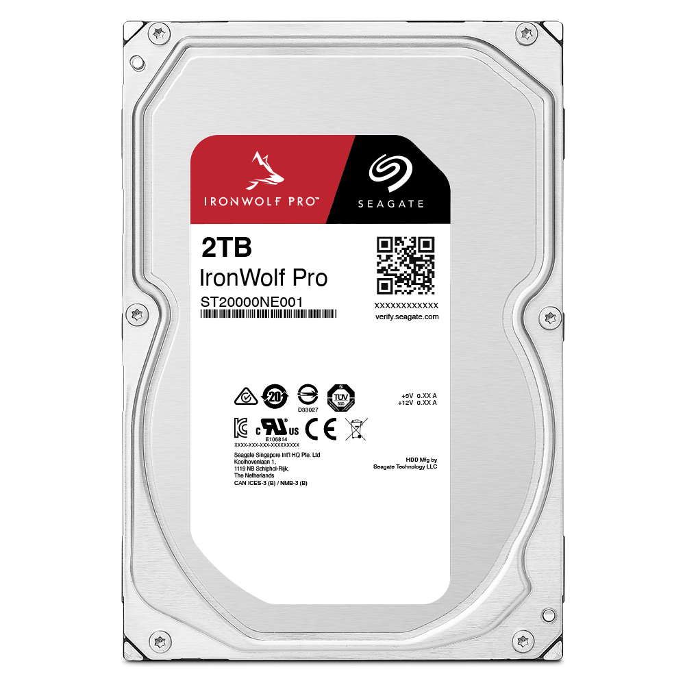 IronWolf Pro ST2000NT001 2TB