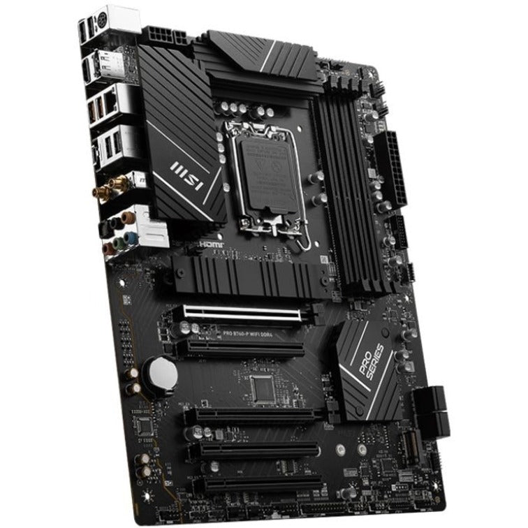 MSI Pro B760-P WIFI DDR4 Gaming Desktop Motherboard