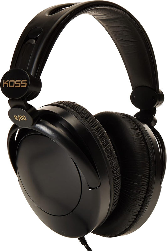 Koss R80 Stereo Headphone - Wired Connectivity - Stereo - Over-the-head