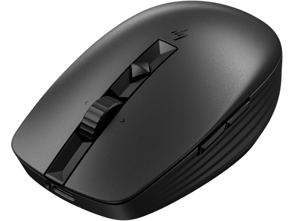 HP 710 Rechargeable Silent Bluetooth Mouse - Black