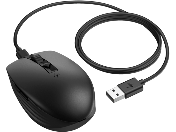 HP 710 Rechargeable Silent Bluetooth Mouse - Black