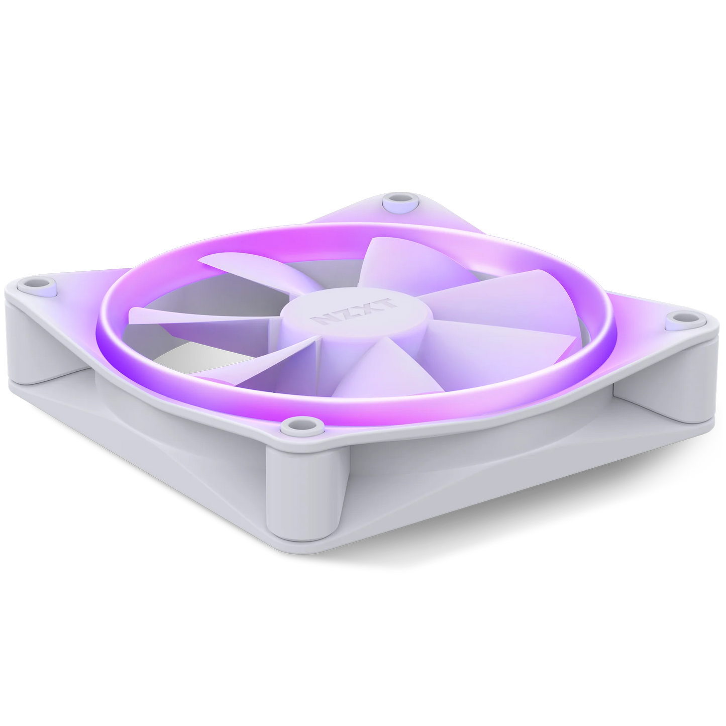 NZXT F120 RGB 120mm PC Fan (White)