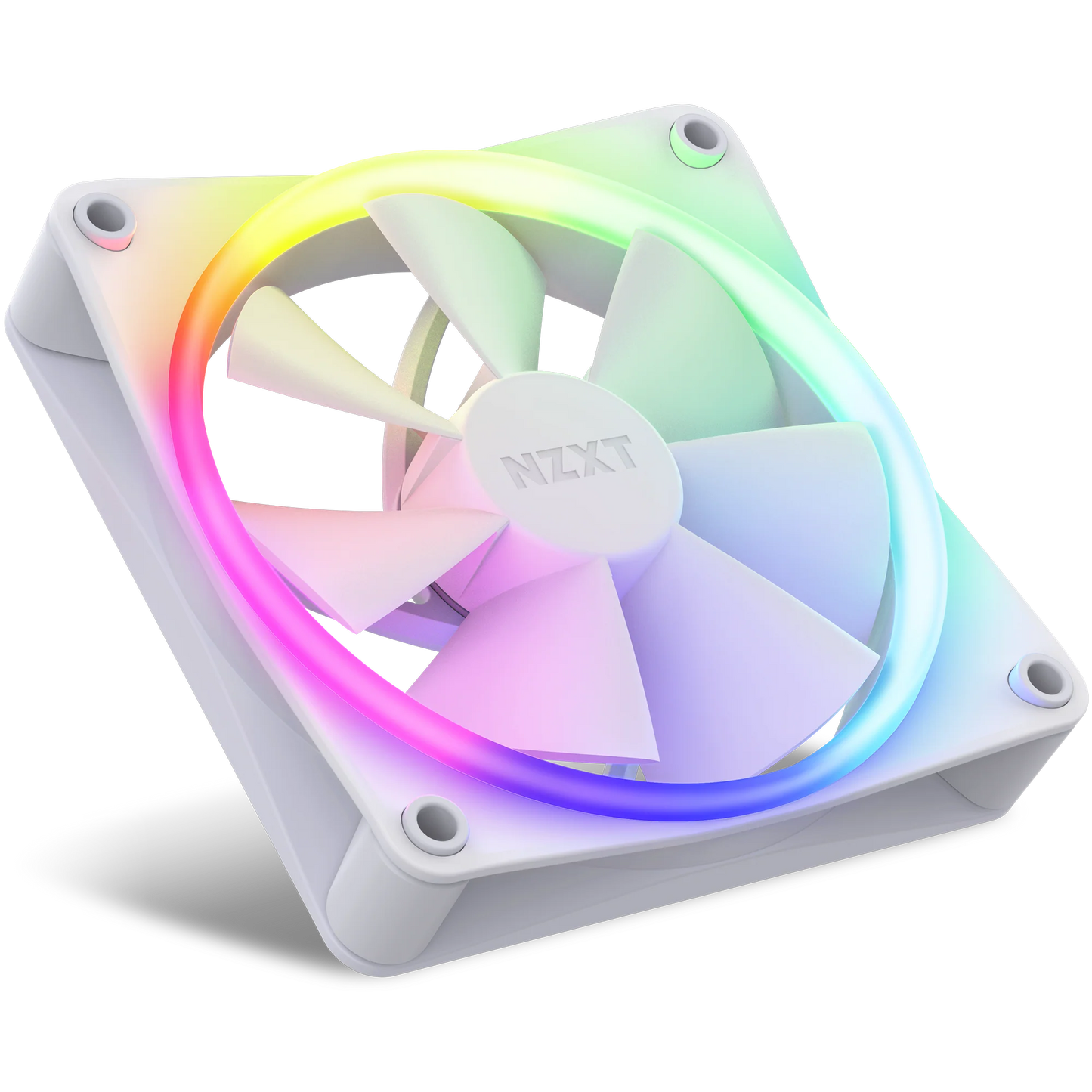 NZXT F120 RGB 120mm PC Fan 3-pack (White)