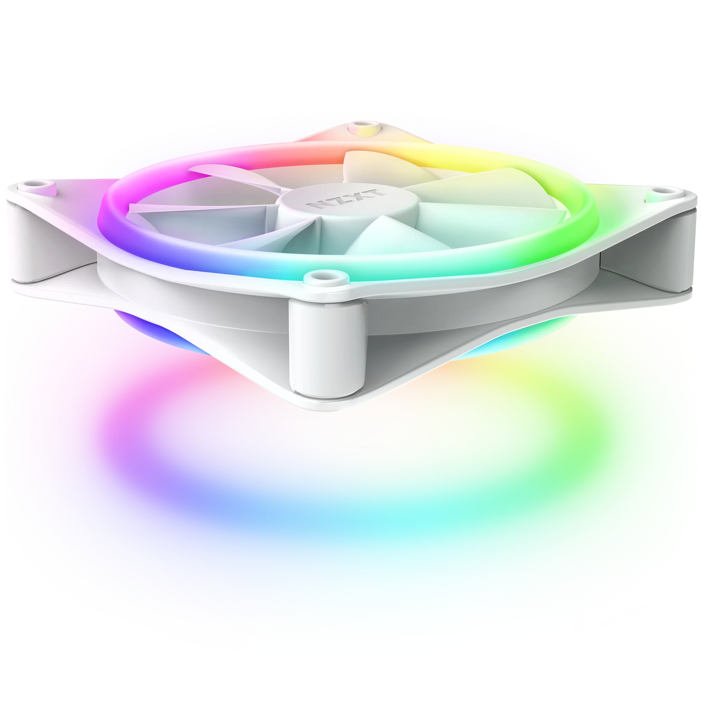 NZXT F120 RGB Duo 120mm PC Fan 3-pack (White)
