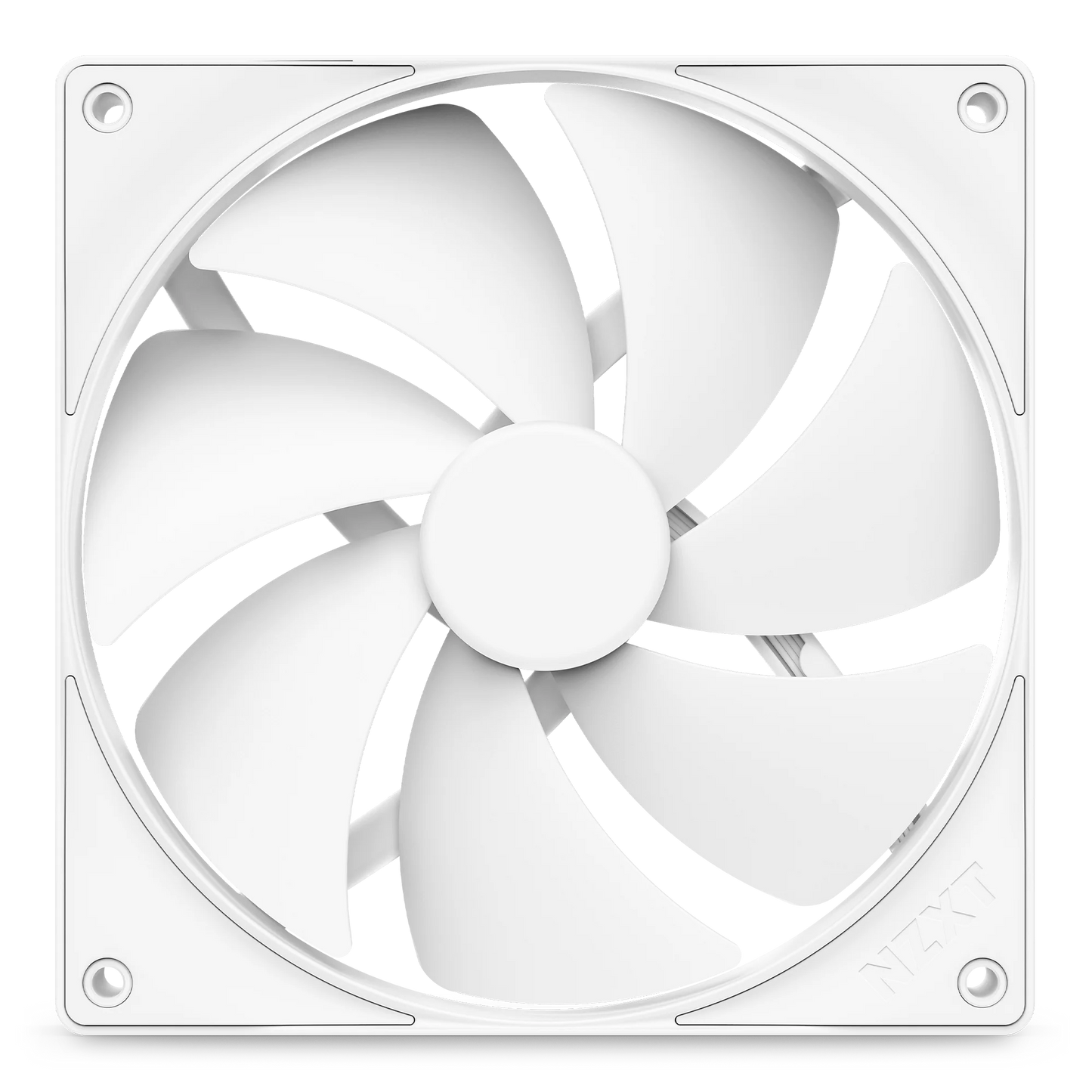 NZXT F140P 140mm Static Pressure PWM PC Fan (White)