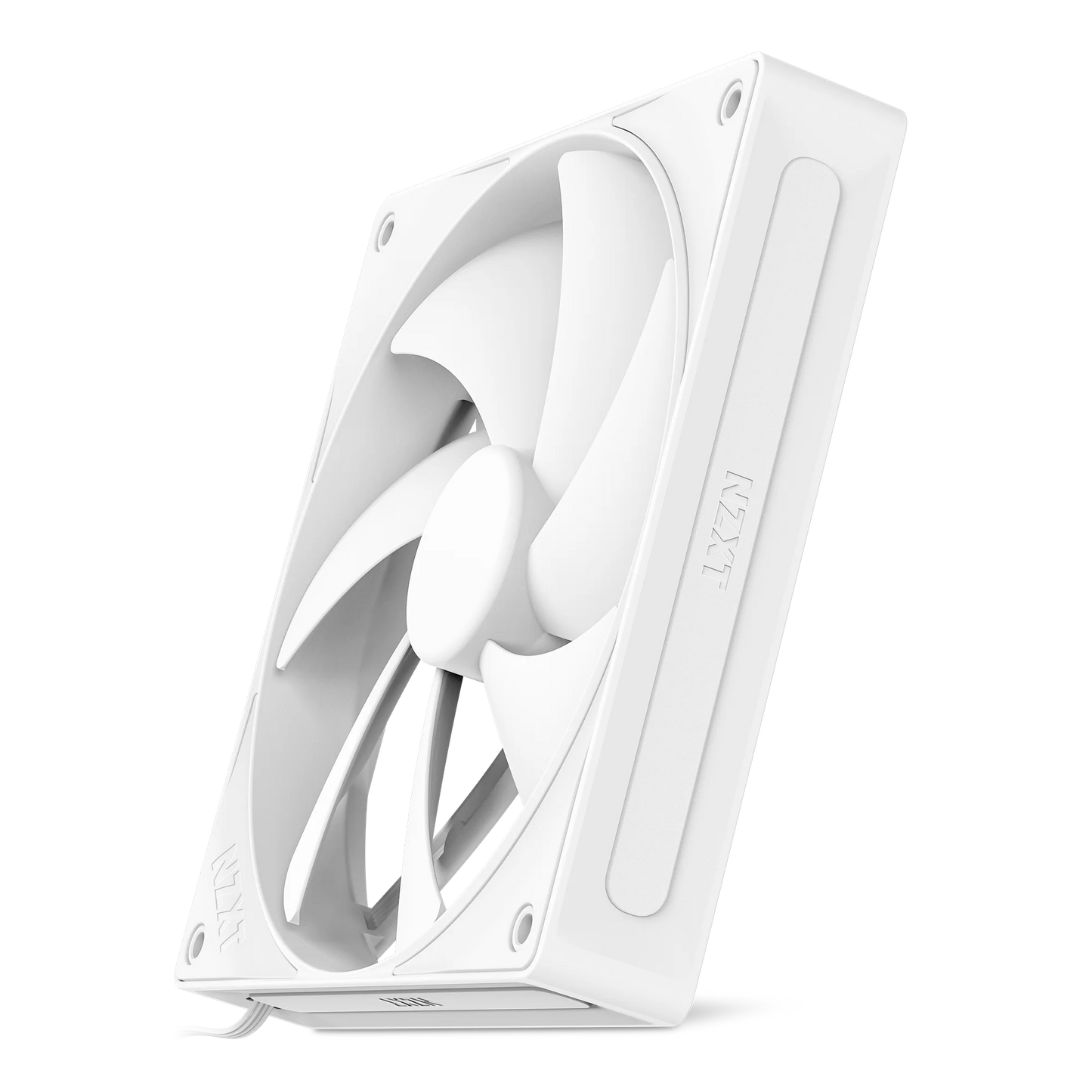 NZXT F140P 140mm Static Pressure PWM PC Fan (White)